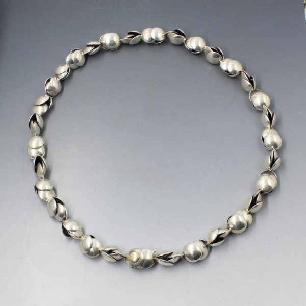 Vintage Claus B Andersen Denmark silver necklace